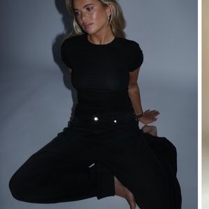 DJERF AVENUE - Daily tshirt black